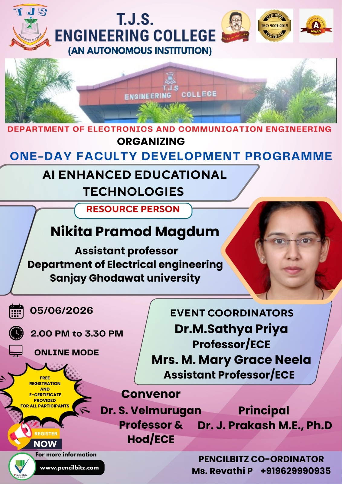 T.J.S.Engineering College  